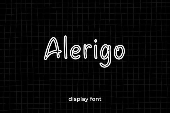 Alerigo: A Modern Display Font for Every Project