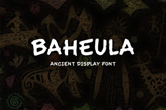 Baheula: A Timeless Display Font for Modern Design