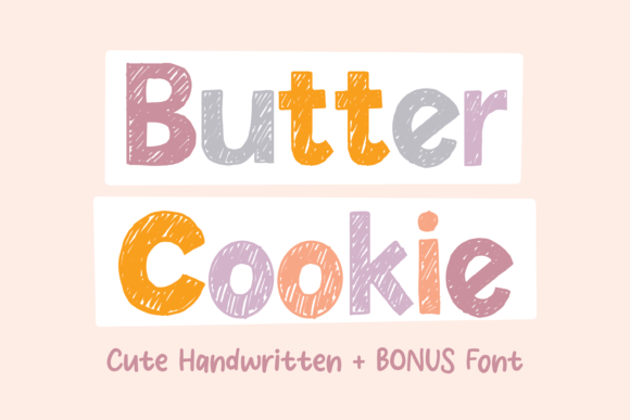Butter Cookie: A Playful Font to Elevate Your Creative Designs