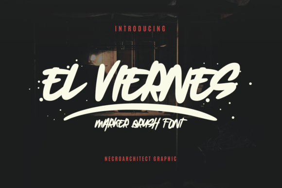 El Viernes: A Vibrant Display Font for Creative Projects