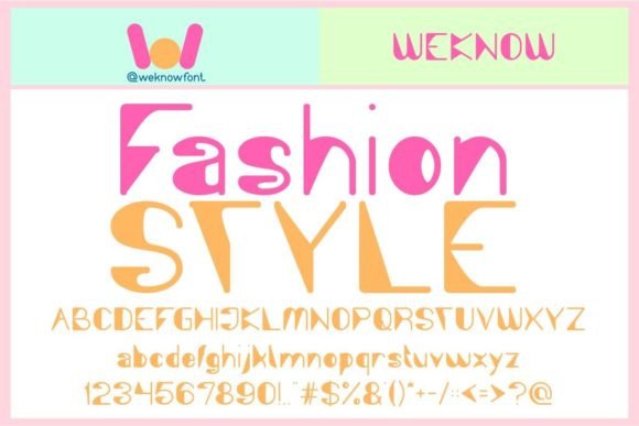 Fashion Style Display Font: A Modern and Stylish Choice for Creative Designs