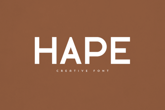 Hape: The Elegant and Versatile Display Font for Unique Typography