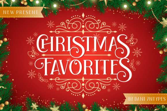 How to Bring Holiday Cheer to Your Designs with the Christmas Favorites Font