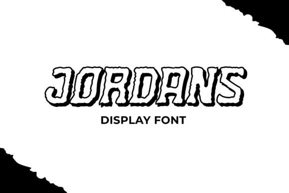 Jordans: A Distorted Display Font for Dynamic Visual Work