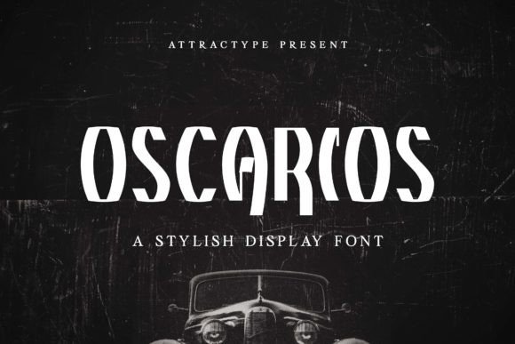 Oscarios: A Stylish Display Font for Modern Designers