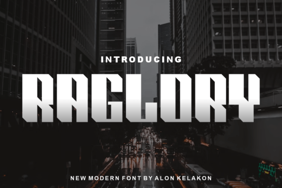 Raglory: A Unique Display Font for Creative Impact