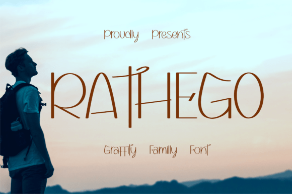 Rathego: A Modern Display Font for Urban Creativity