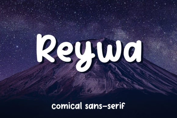 Reywa: A Bold and Rounded Display Font for Modern Designers