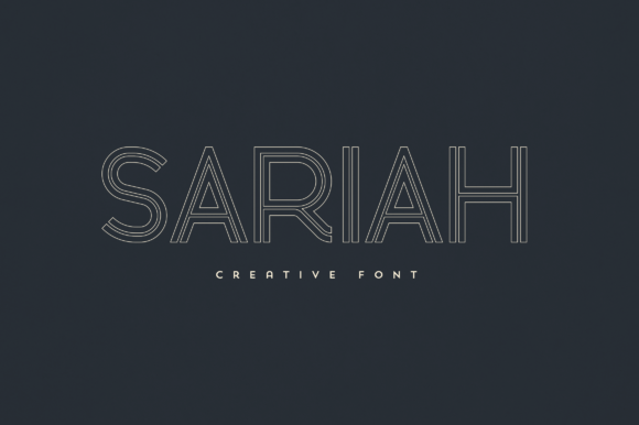 Sariah: The Elegant Display Font That Elevates Your Design