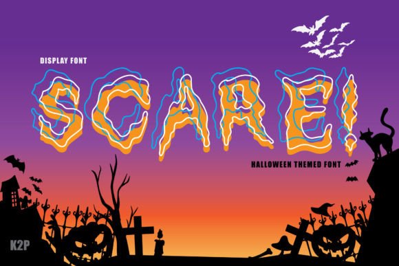 Scare: The Spooky Display Font for Halloween Creations