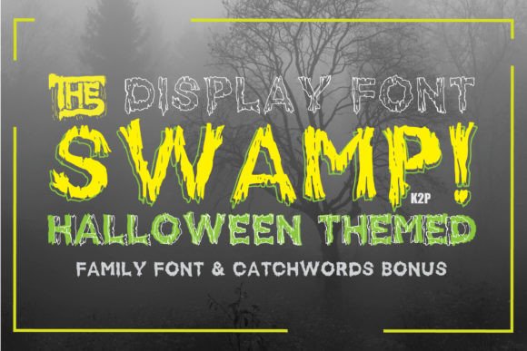 Swamp Font: Spooky and Stylish for Your Creations