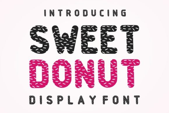 Sweet Donut: A Delightful Font for Holiday Projects
