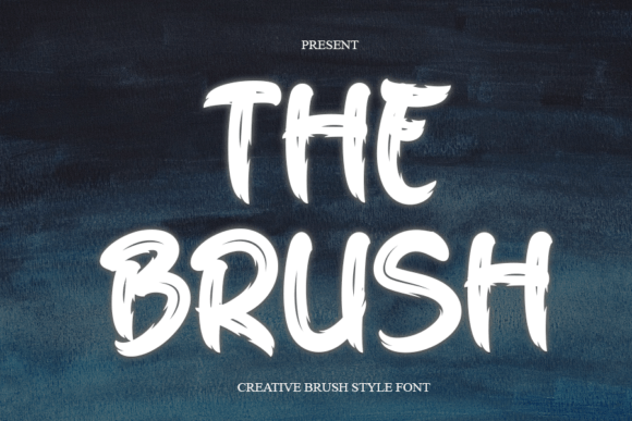 The Brush Font: A Modern Display for Creative Expression